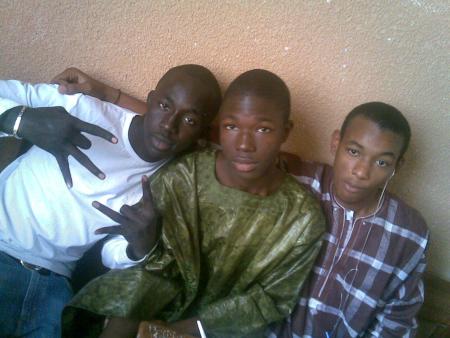 Babs aka baby prince, Bamba aka coolest homie & El hadji aka Ela